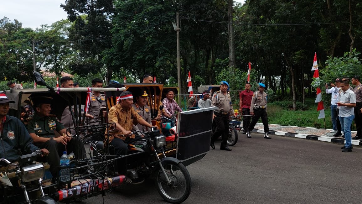 Deklarasi dan Parade Betor Sumatera Utara DPP Betor Sumut Sejahtera memberikan dukungan terciptanya area publik yang aman dan nyaman jelang Tahapan Pemilu 2024