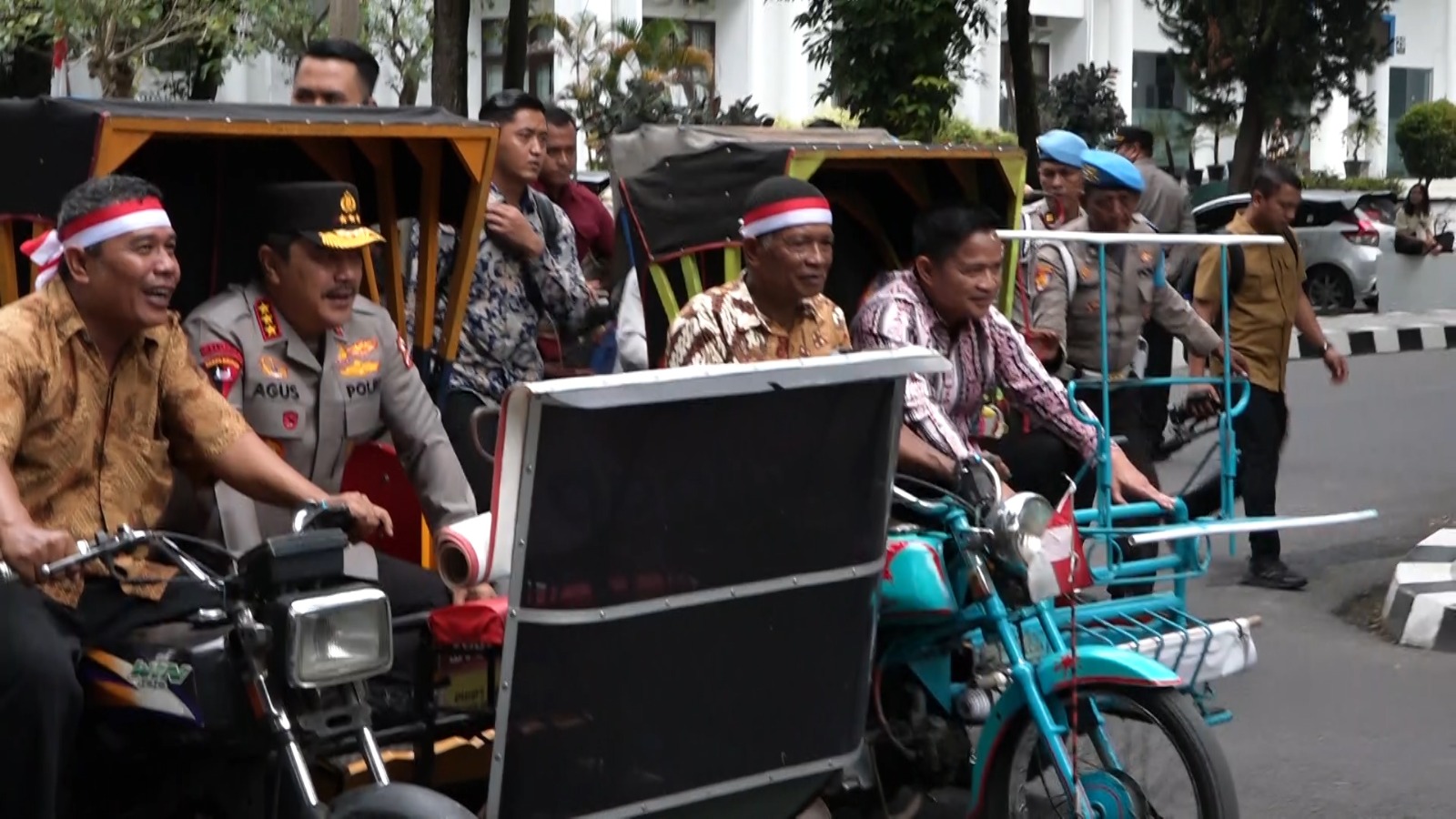 DPP Betor Sumut Sejahtera lakukan Deklarasi dan Parade Betor Sumatera Utara dukung terciptanya area publik yang aman dan nyaman jelang tahapan Pemilu 2024