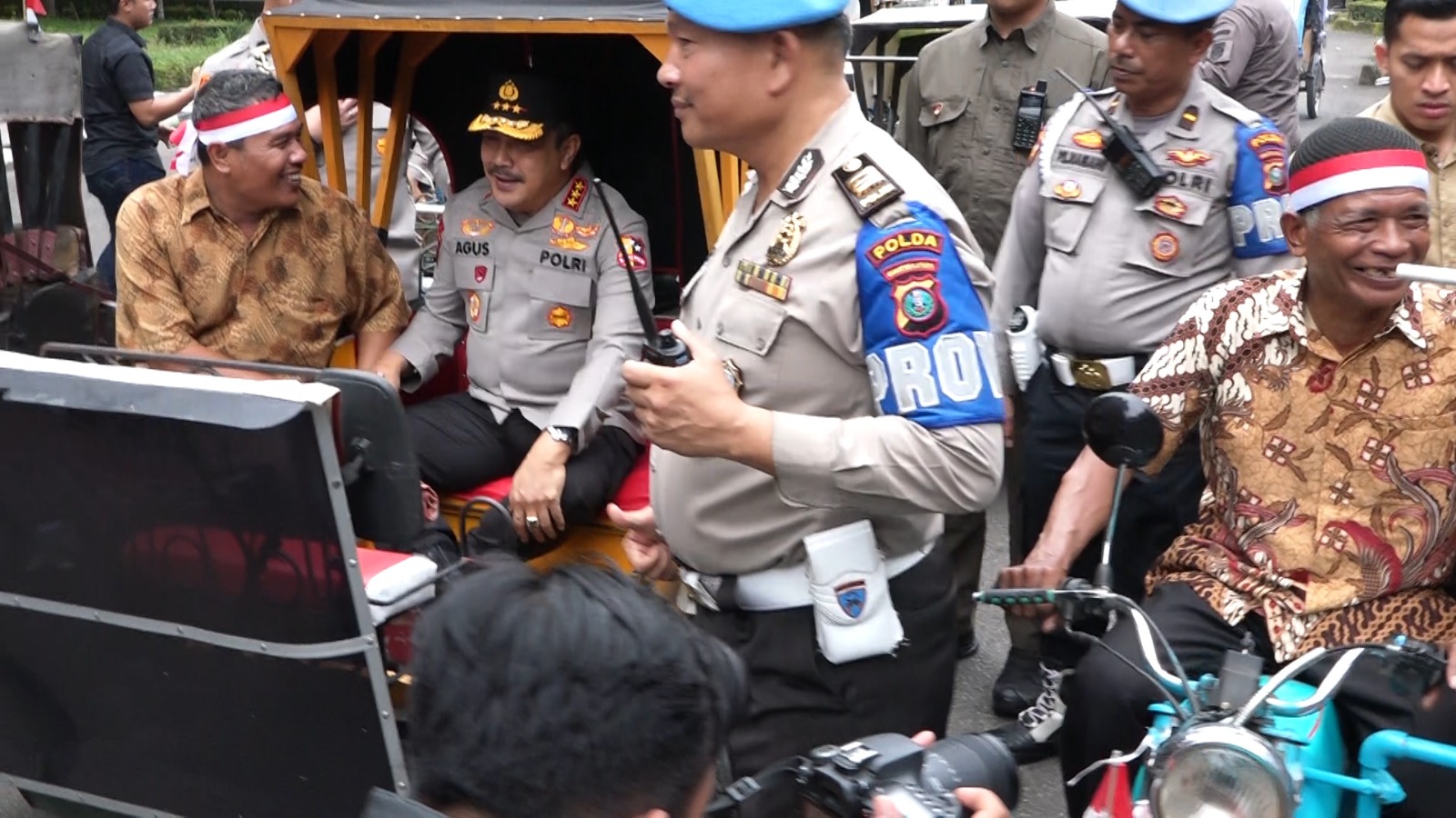 DPP Betor Sumut Sejahtera lakukan Deklarasi dan Parade Betor Sumatera Utara dukung terciptanya area publik yang aman dan nyaman jelang tahapan Pemilu 2024