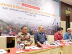 Sekda Muaro Jambi Hadiri Forum Grup Discussion FGD Pencegahan Kebakaran Hutan Dan Lahan Gambut