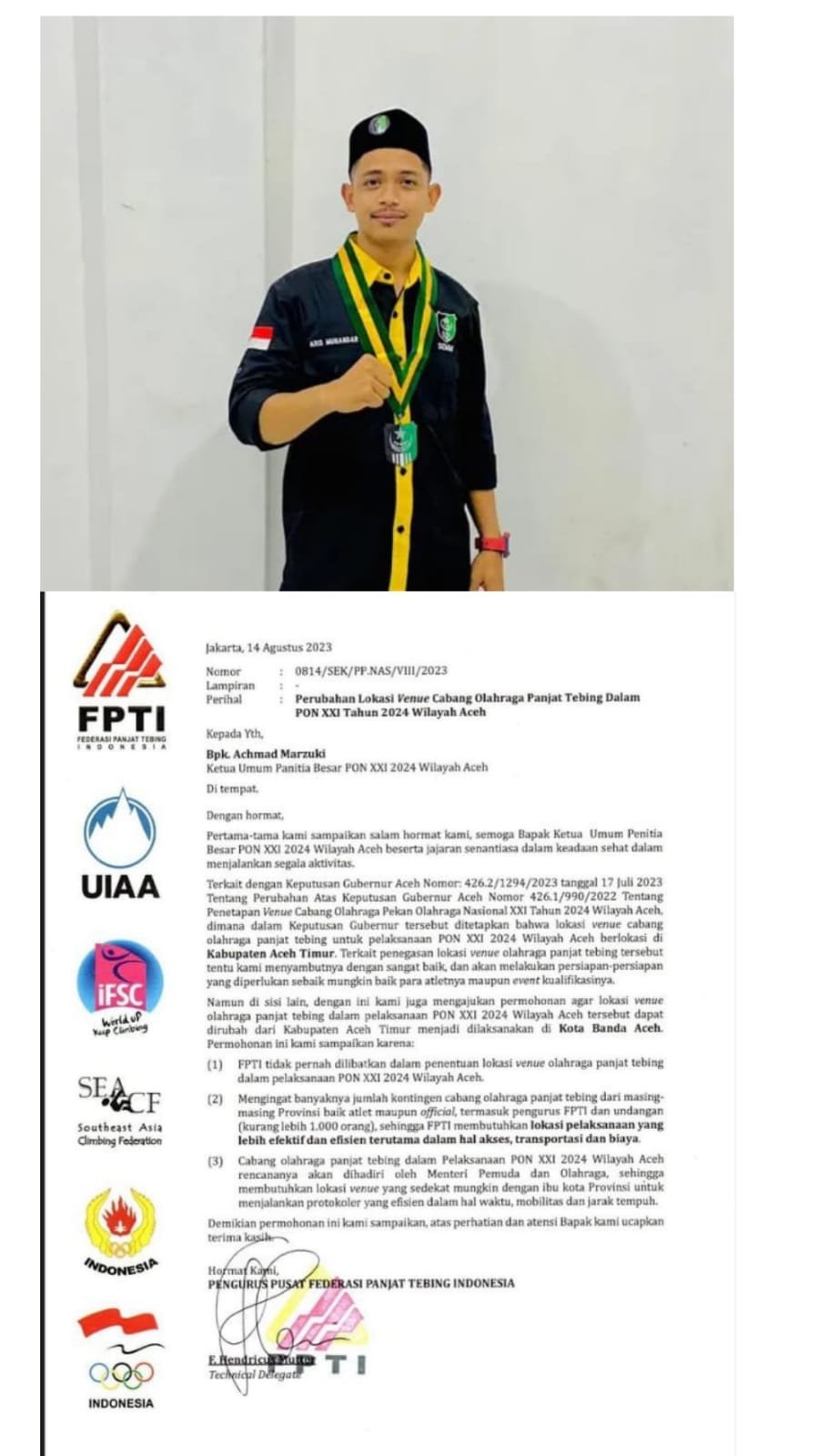 Ketua SEMMI Aceh timur Angkat Bicara