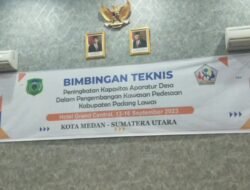 DPN LSM Formapera  Akan Laporkan Kegiatan Bimtek Kepala Desa Se Kabupaten Padang Lawas Ke KPK