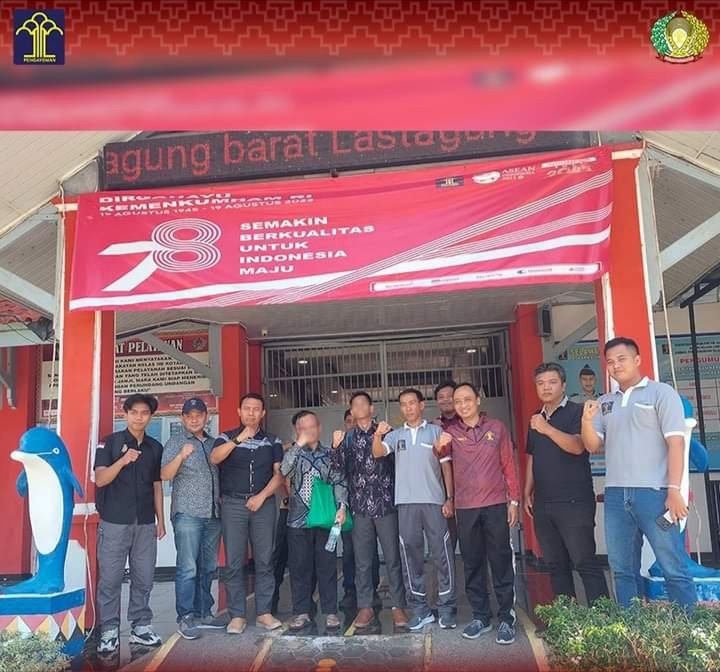 Penuhi Hak Integrasi WBP, Lapas Kotaagung Bebaskan 2 Orang Narapidana Terorisme