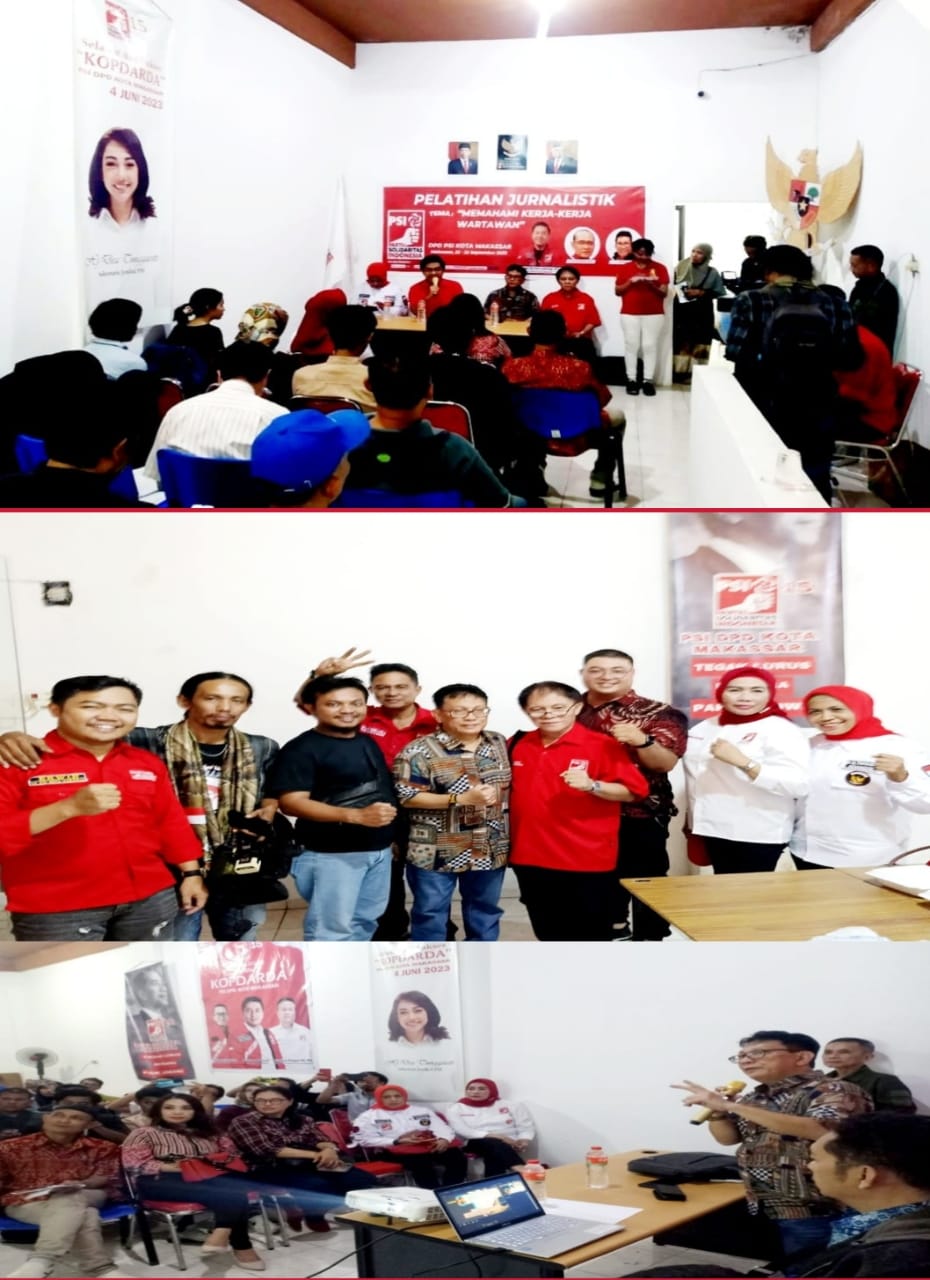 PSI Makassar Gelar Pelatihan Jurnalistik, Suwardy Tahir : Hati-hati Memproduksi Informasi Lewat Medsos