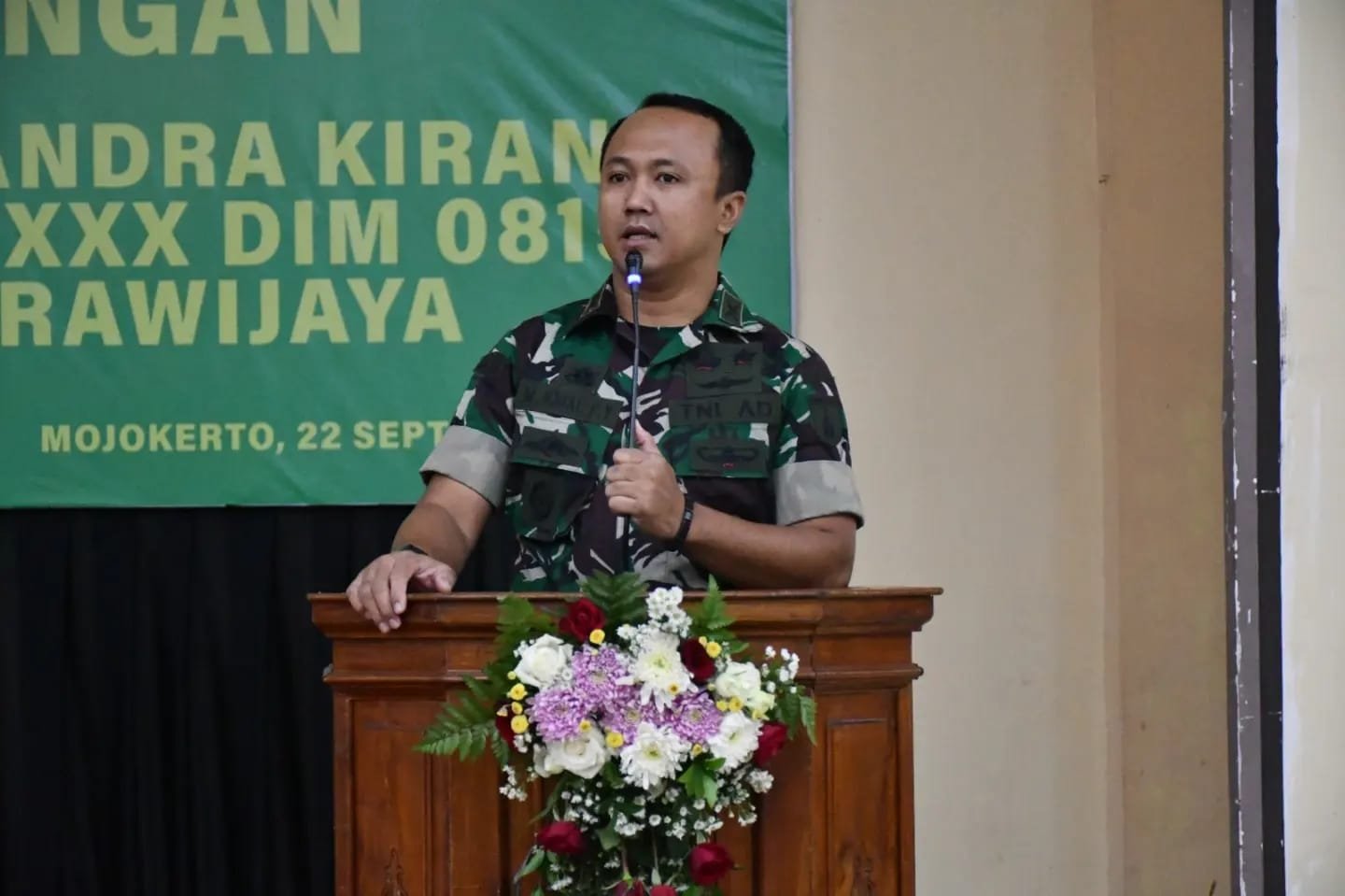Rapat Gabungan Persit, Dandim 0815 Ajak Untuk Selalu Bersyukur