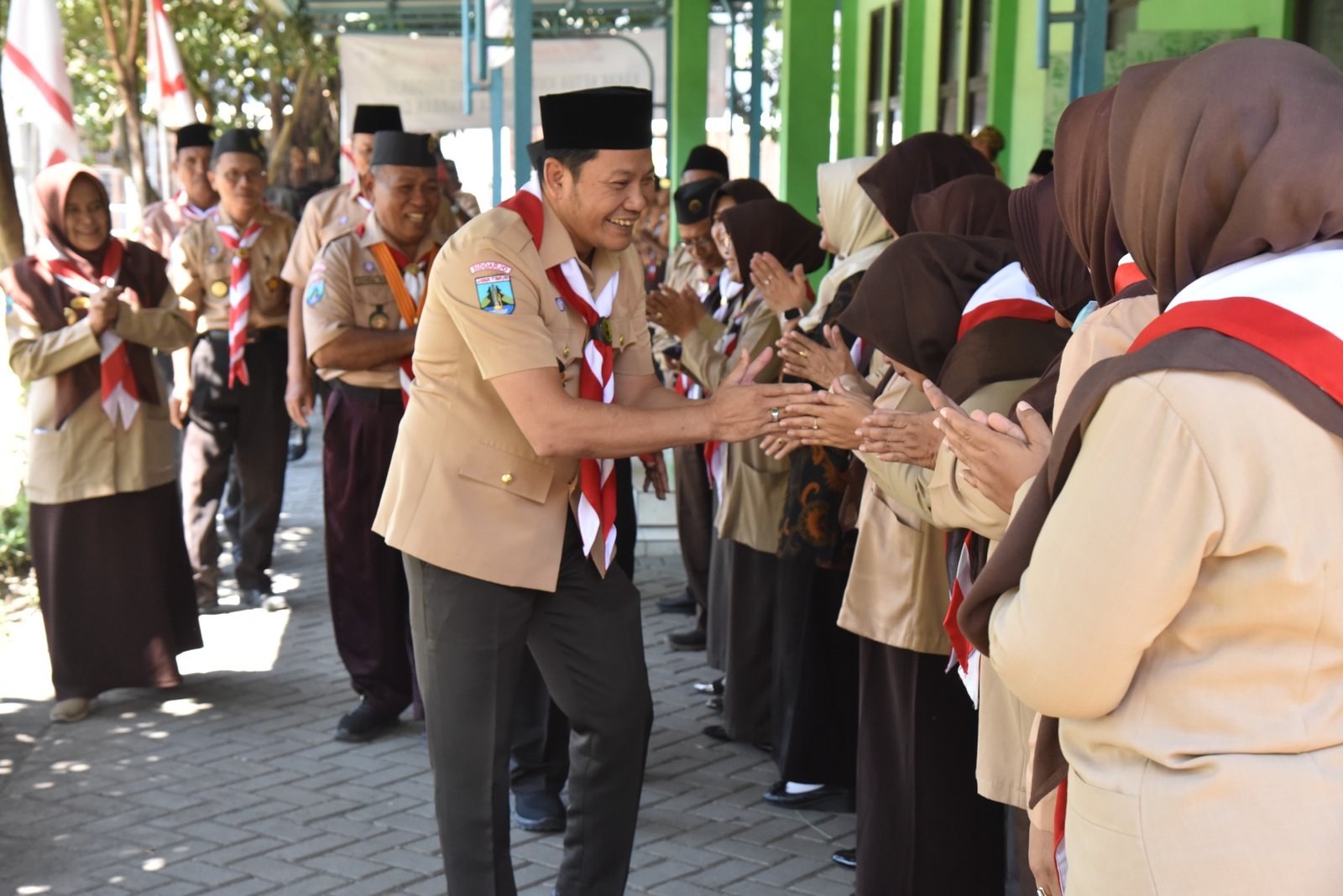 Wabup Sidoarjo H.Subandi Resmikan Gedung Kwartir Ranting Pramuka Candi