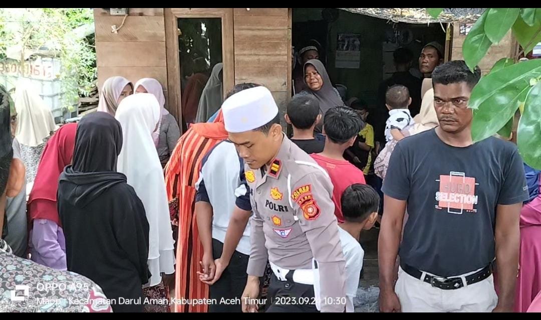 Ketua Ikatan wartawan online Aceh timur Apresiasi Kepada Polres Aceh Timur Dan Satlantas Aceh Timur Yang Telah Menghantarkan Jenazah Korban Kecelakaan