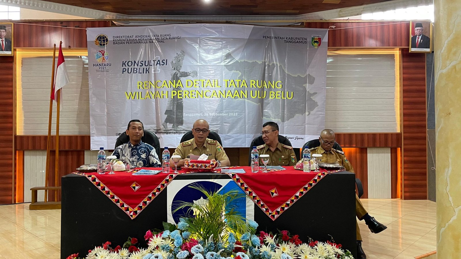 Plh Bupati Hadiri Rapat Konsultasi Publik Kesatu Rencana Detail Tata Ruang Dan Kajian Lingkungan Hidup Strategis Penyusunan Rencana Detail Tata Ruang Wilayah Perencanaan Ulu Belu