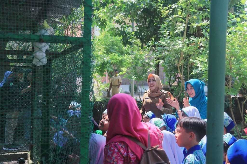 Pengenalan Leadership, RA Asy Syafiiyah Ketapanrame Berkunjung Ke Kantor Bupati Mojokerto