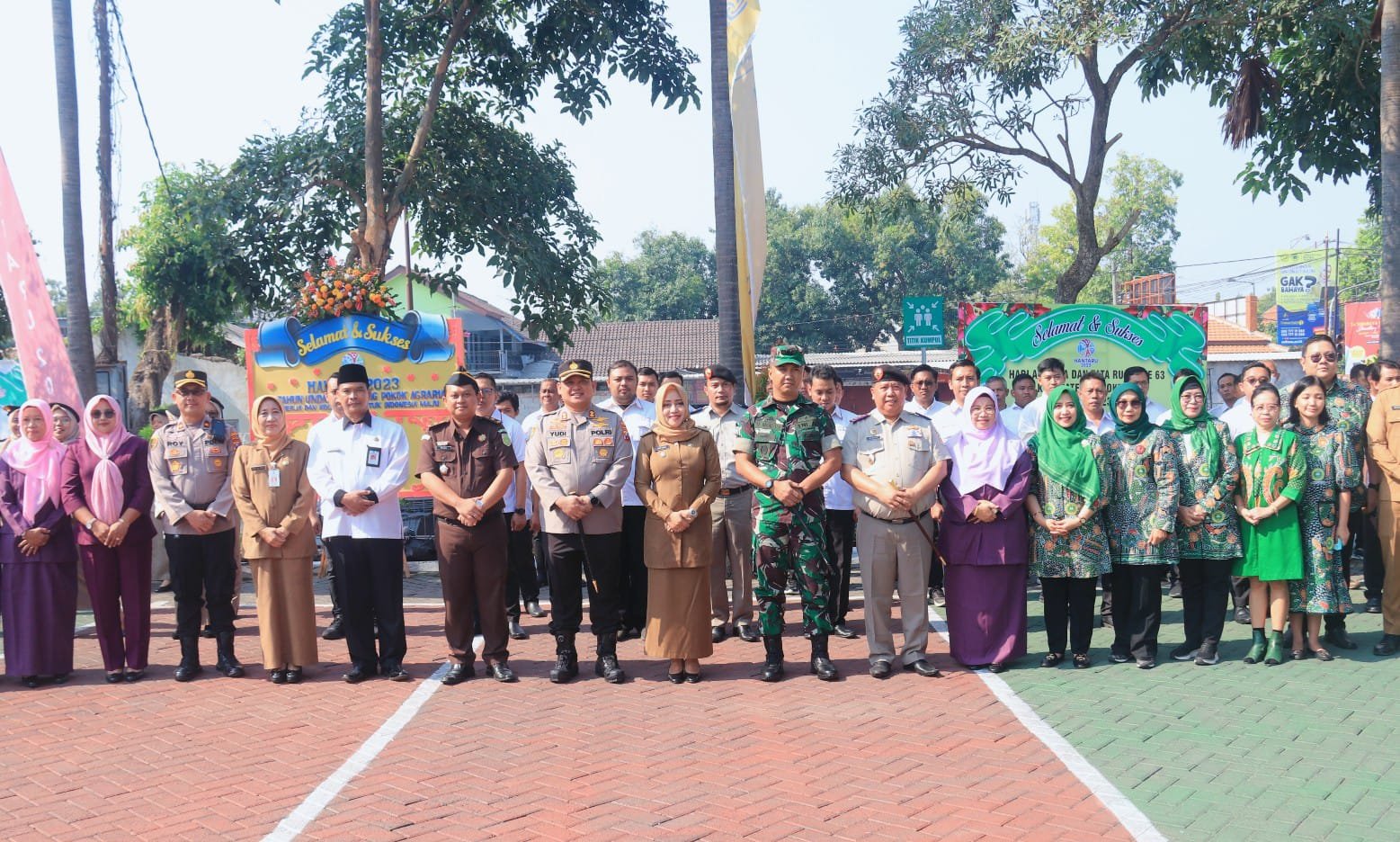 Bupati Mojokerto Hadiri Upacara Peringatan Hantaru 2023 Di Kantor BPN