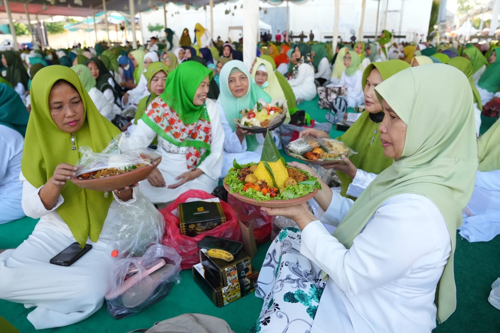Wujud Syukur Dan Pelestarian Budaya, Pemkot Mojokerto Gelar Kenduri 5000 Layah
