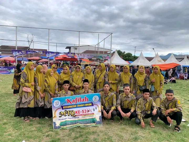 Ribuan Peserta Se-kecamatan Kerinci Ikuti Lomba Musabaqoh Tilawatil Qur'an (MTQ) Tingkat Kabupaten Yang Ke- 52