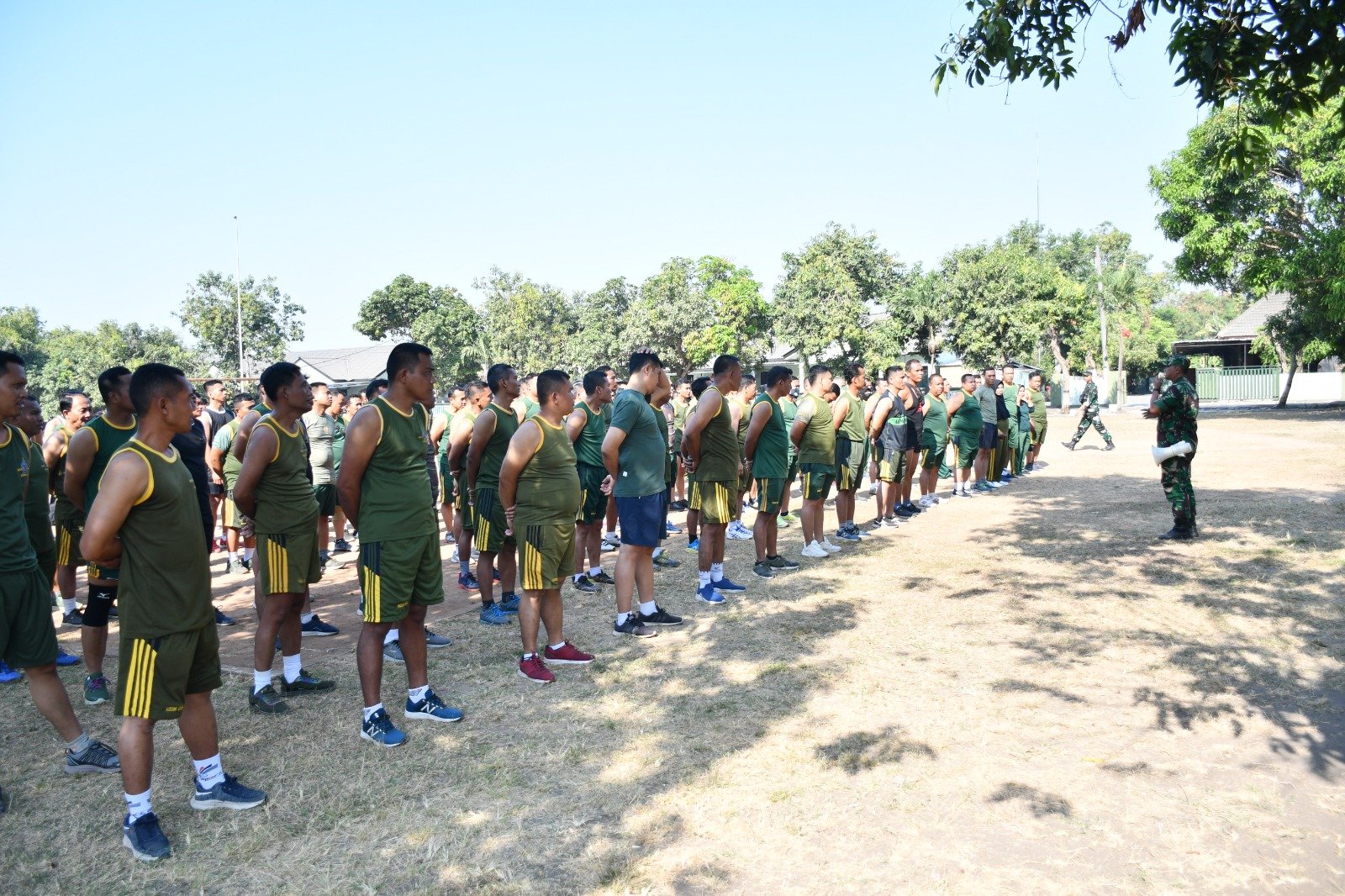 Ukur Kemampuan Fisik Prajurit, Kodim 0815/Mojokerto Gelar Garjas Periodik