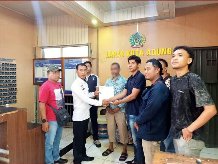 Satu Narapidana Terorisme Bebas,Wujud Lapas Kotaagung Penuhi Hak Integrasi WBP