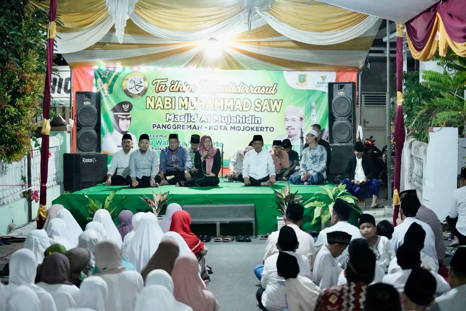 Rayakan Maulid Nabi Bersama Warga, Tak Lupa Wali Kota Ajak Jaga Kebersihan Lingkungan