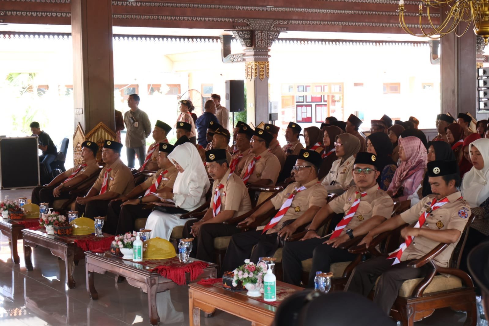 Bupati Ikfina Lepas 42 Kontingen Kabupaten Mojokerto Untuk Jambore Jatim 2023