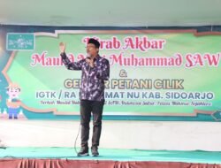 Gus Muhdlor Ajak Guru TK/RA Muslimat NU Tanamkan 4 Sifat Nabi Muhammad SAW Kepada Generasi Sidoarjo