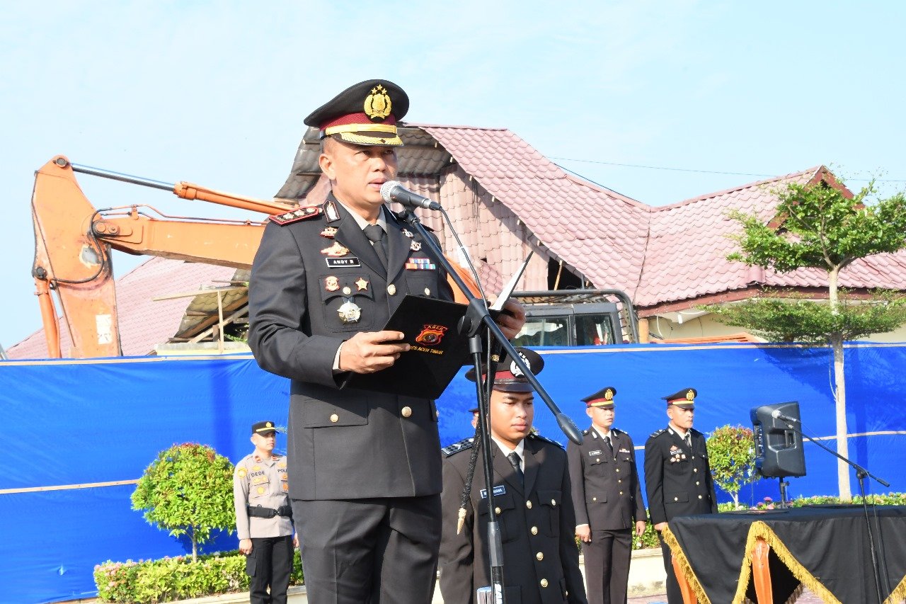 Polres Aceh Timur Gelar Upacara Peringatan Hari Kesaktian Pancasila Tahun 2023
