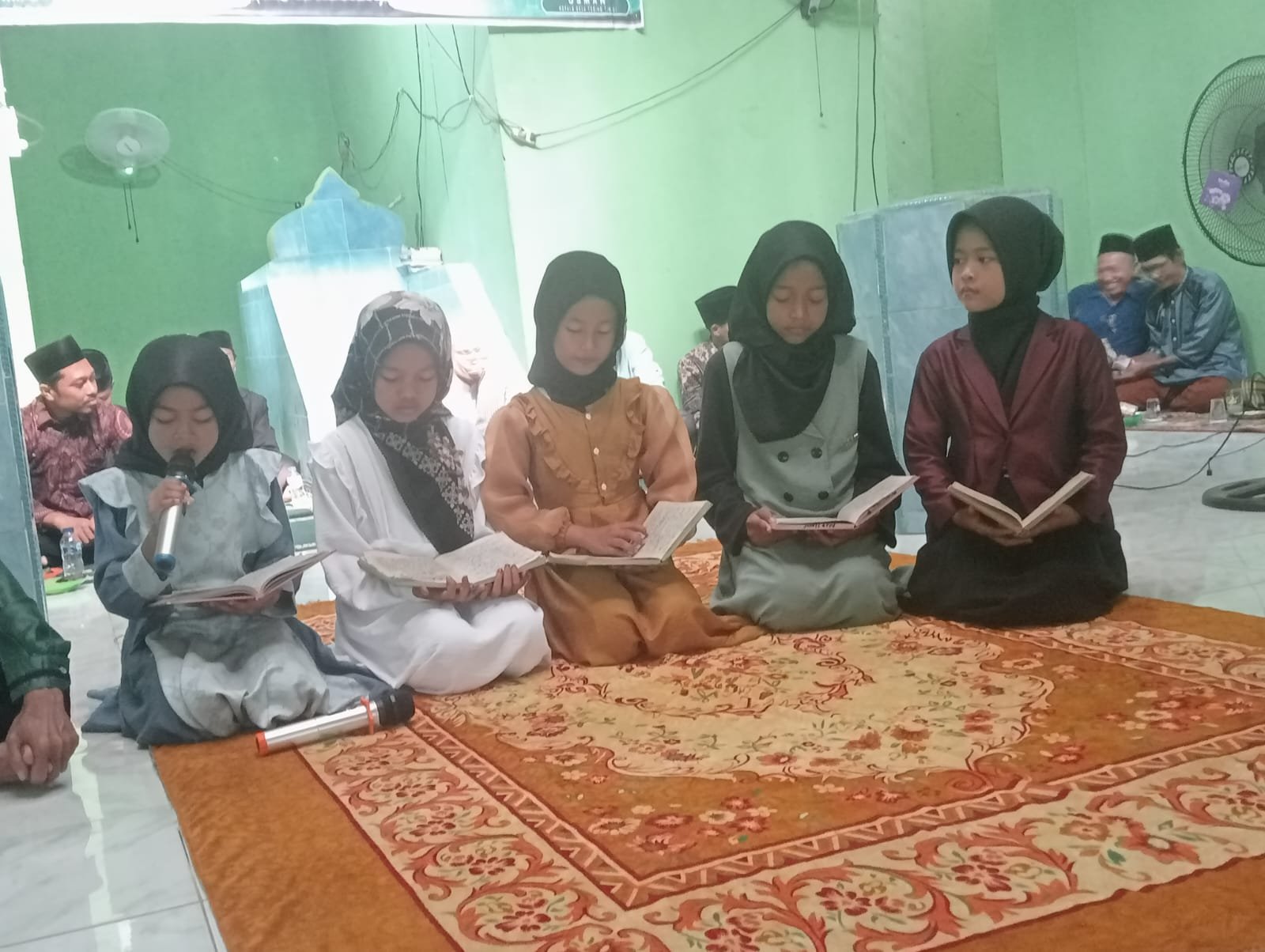 Acara Maulid Nabi Muhammad SAW, 1445.H Bersama Ustadz Musodik M. Pd, Di Masjid Nurul Ihsan Wonosari Tebing Tinggi