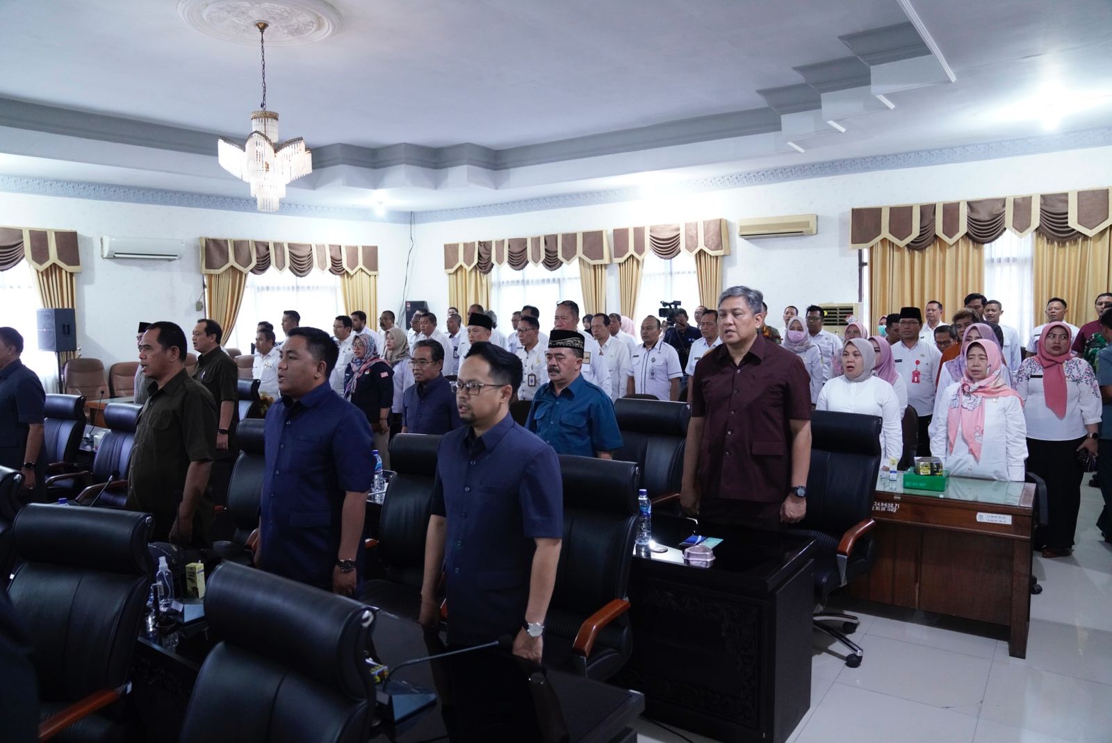 Rapat Paripurna Pengusulan Pemberhentian Wali Kota Mojokerto Masa Jabatan 2018-2023
