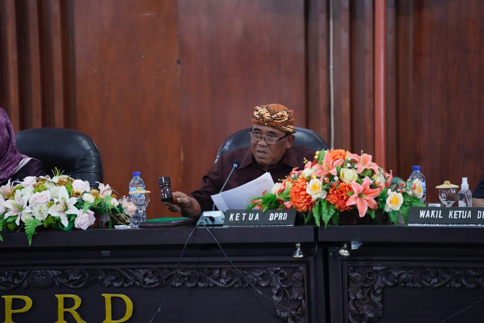 Rapat Paripurna Pengusulan Pemberhentian Wali Kota Mojokerto Masa Jabatan 2018-2023