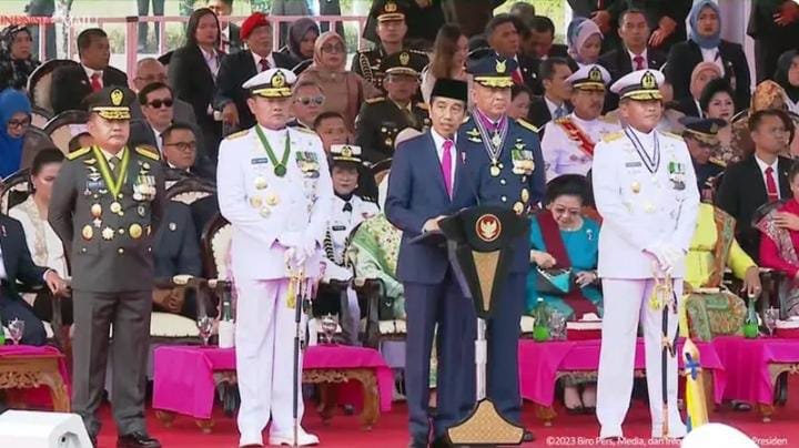 3 Pesan Jokowi Saat HUT KE- 78 TNI Jelang Pemilu 2024, Minta Jaga Netralitas hingga Tetap Damai