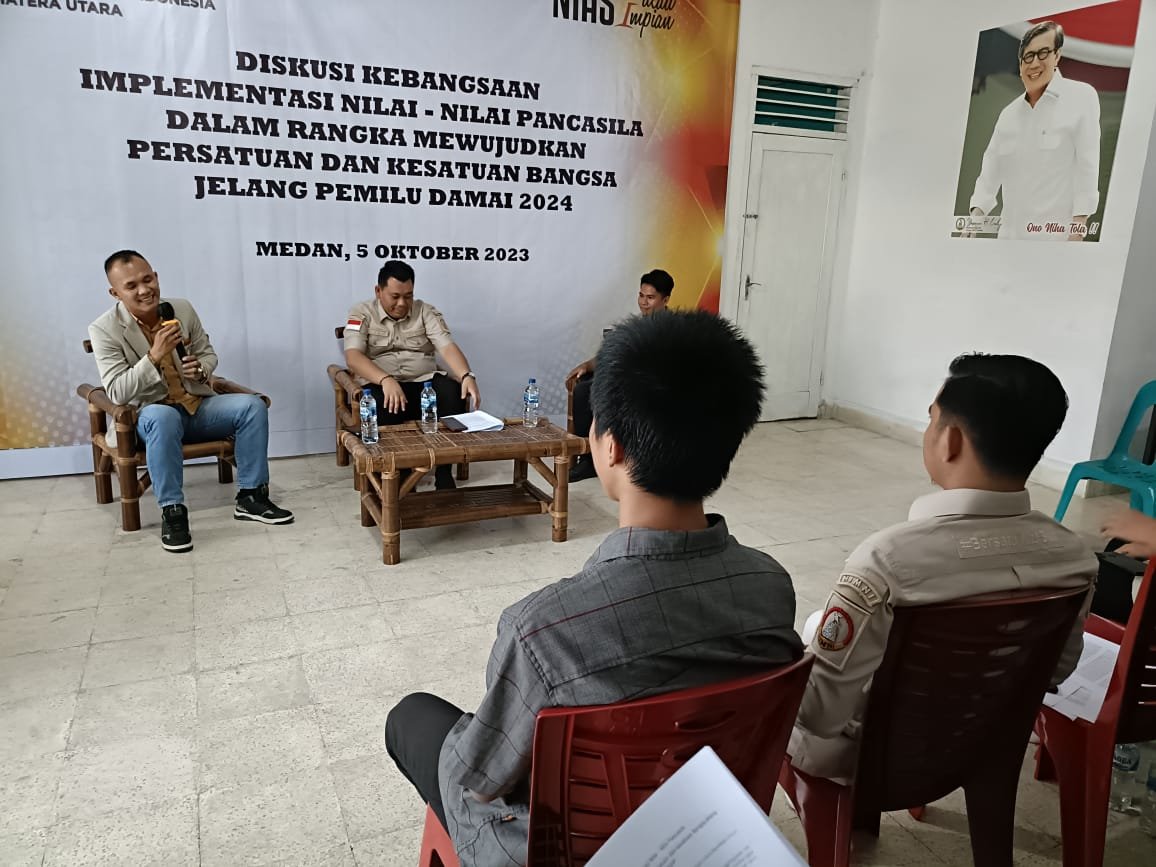 Ciptakan Kamtibmas dan Dukung Pemilu 2024, DPD HIMNI Sumut Gelar Diskusi Kebangsaan