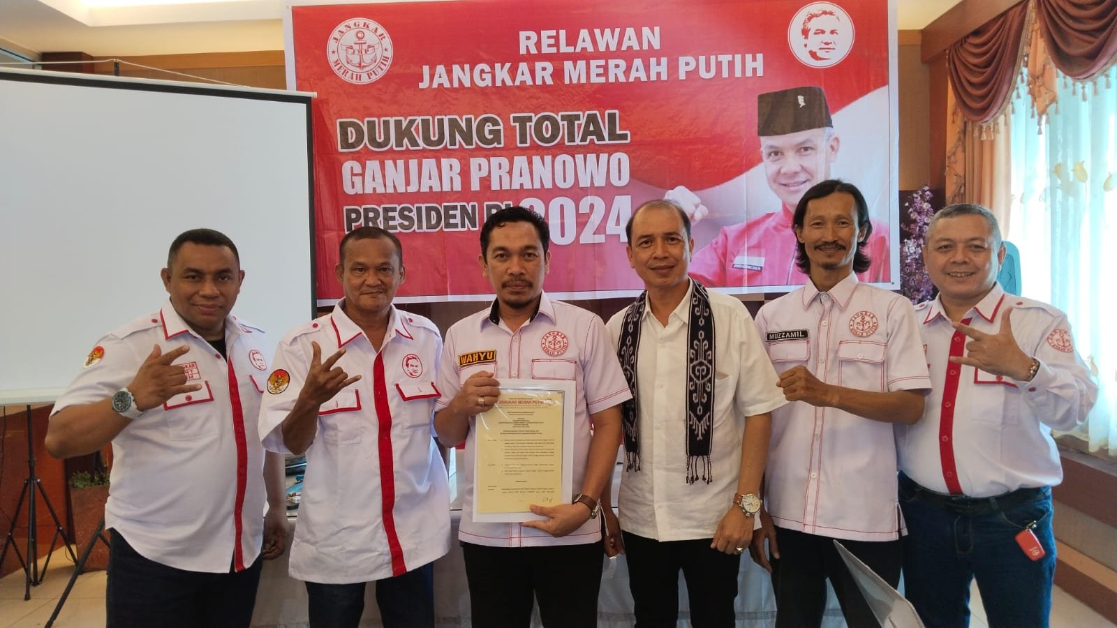 Wahyudi Didaulat Sebagai Ketua DPD I Jangkar Merah Putih Lampung