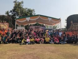 Meriahkan HUT TNI Ke-78, Koramil Pungging Hadirkan Seni Reog Singo Mudho Taruno Joyo