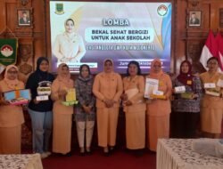 Terapkan Makanan Seimbang, DWP Kota Mojokerto Gelar Lomba Bekal Sehat Bergizi