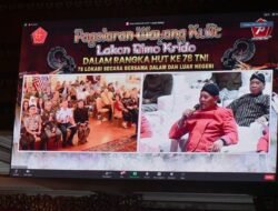 HUT Ke-78 TNI Forkopimda Mojokerto Nonton Bareng Pagelaran Wayang Kulit Lakon Bimo Kridho