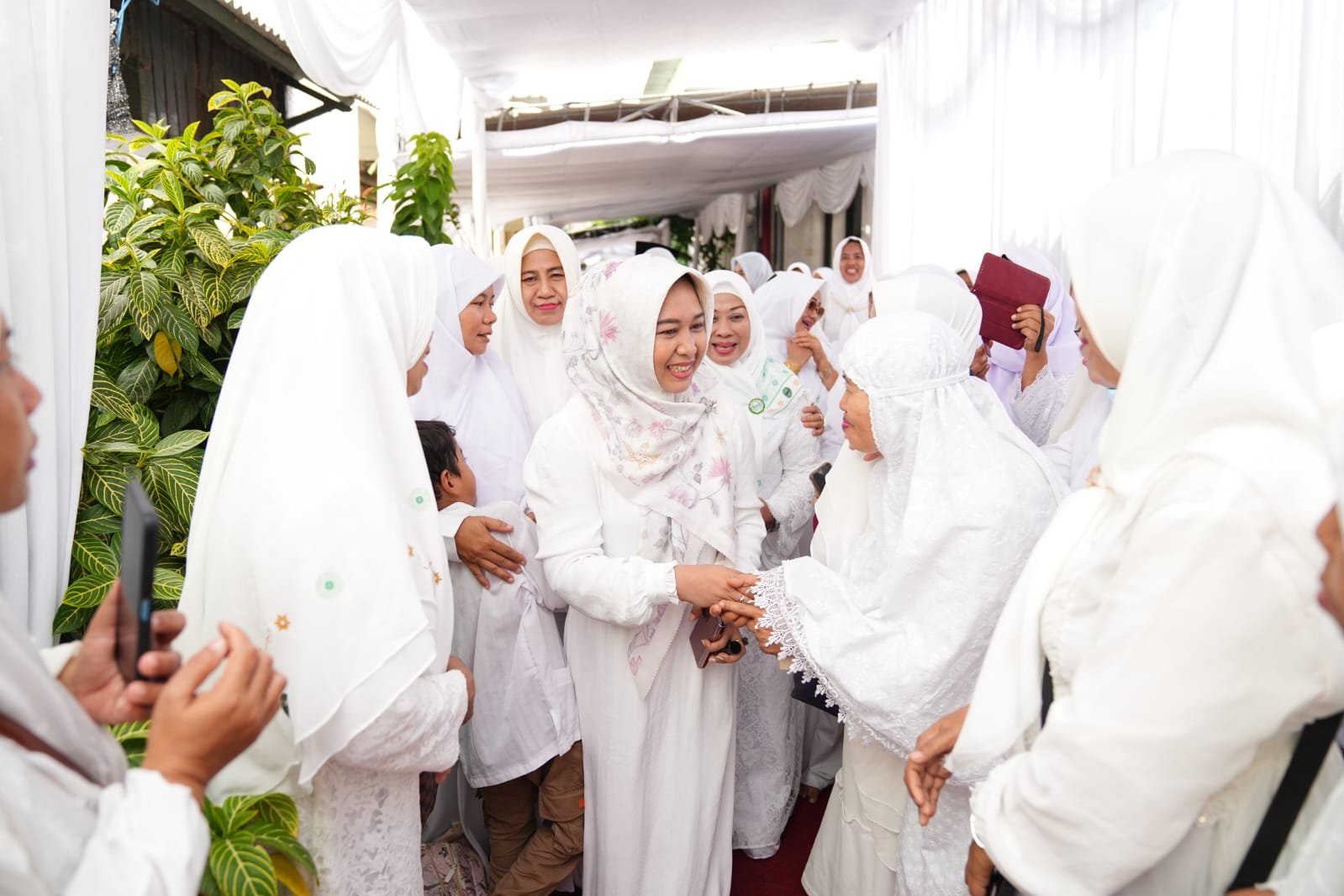 Maulidur Radul Bersama Lajnah Wanita Thoriqoh An Nahdliyyah, Wali Kota Imbau Jaga Kerukunan