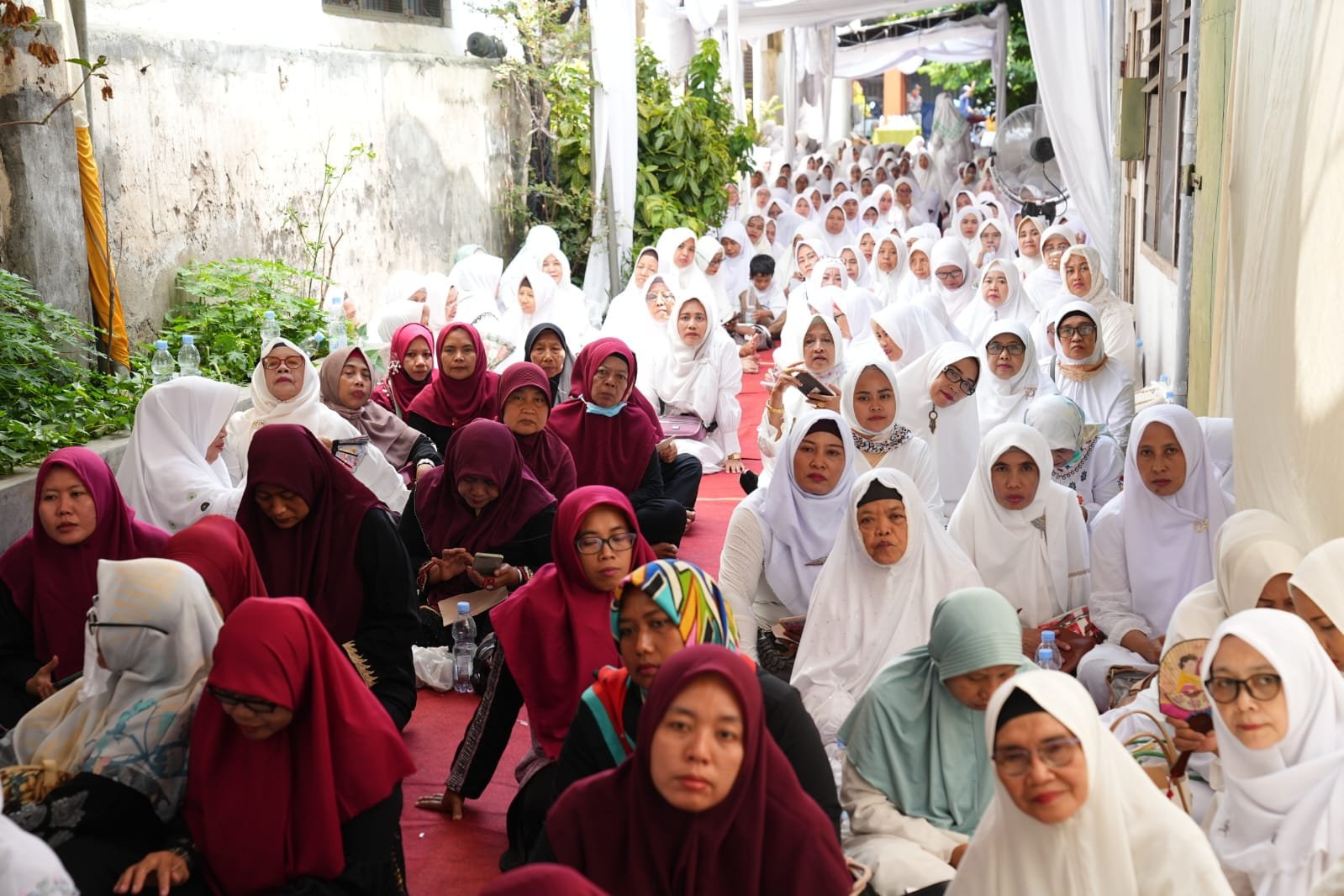 Maulidur Radul Bersama Lajnah Wanita Thoriqoh An Nahdliyyah, Wali Kota Imbau Jaga Kerukunan