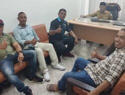 Wartawan Dan LSM Bicara Perkembangan PDAM Tirta Persada Temui Pj Bupati