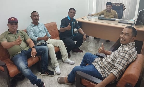 Wartawan Dan LSM Bicara Perkembangan PDAM Tirta Persada Temui Pj Bupati