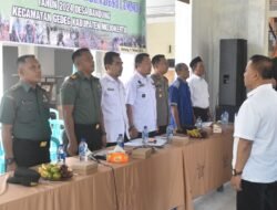Kodim 0815/Mojokerto Bareng Pemda Gelar Sosialisasi TMMD Reguler Ke-121 TA 2024