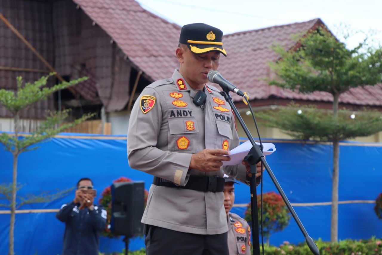 Kapolres Aceh Timur Pimpin Gelar Apel “Polisi RW” Wujud Pembinaan Masyarakat
