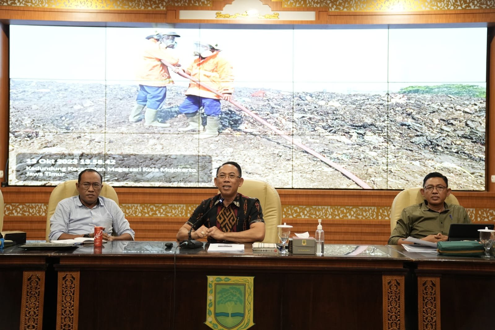 Cari Solusi Terbaik, Pemkot Mojokerto Gelar Audiensi Dengan Warga Terdampak Kebakaran Sampah TPA Randegan