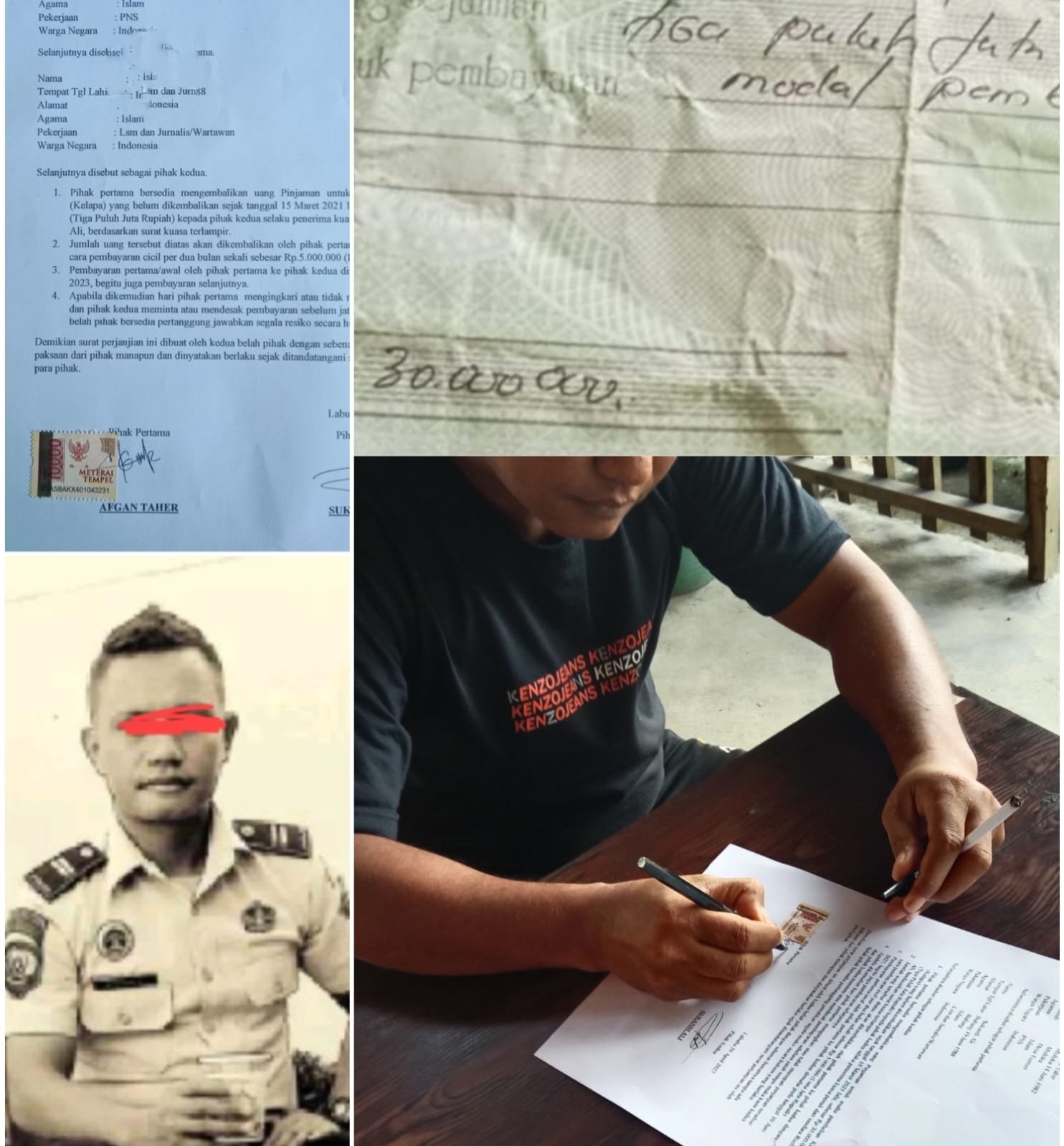 Penipuan & PU, Oknum Pegawai Lapas Kls lll Labuha Disebut Biadap & Kejam Fitnah Korban