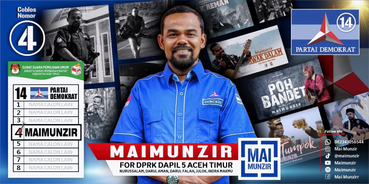 Bravo Is The best Maimunzir, Seniman Menuju DPRK Aceh Timur