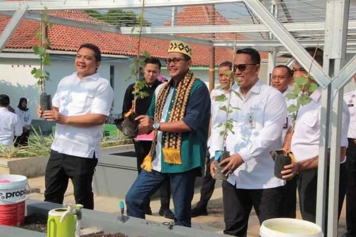 Apresiasi Hasil Ragam Pembinaan WBP, Wamenkumham Awali Kunjungan Hari ke-2 di Lapas Kelas I Bandar Lampung