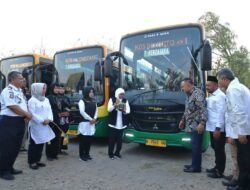 Bus Trans Jatim Mojokerto-Gresik Resmi Beroperasi, Masyarakat Bisa Nikmati Gratis