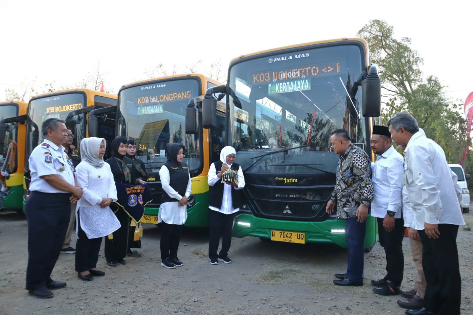 Bus Trans Jatim Mojokerto-Gresik Resmi Beroperasi, Masyarakat Bisa Nikmati Gratis