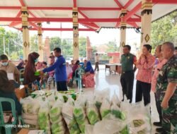 Kodim Mojokerto Bareng Pemkab – Polres  Gandeng Wilmar Gelar Pasar Murah