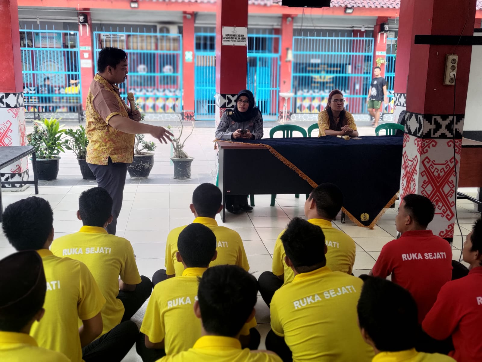 Tim Hope Indonesia Sambangi Rutan Kota Agung, Sapa Warga Binaan Berikan Pembinaan Mental