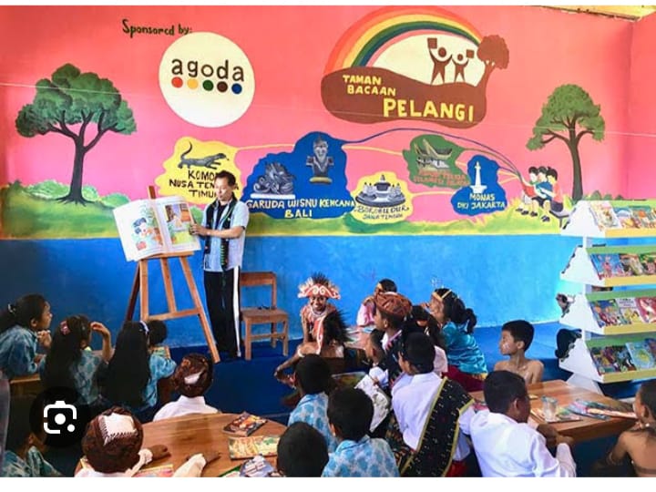 Taman Baca Desa Madaong Mewakili Kabupaten Halmahera Selatan, Ikut Peer Learning 2023 Di Bandung