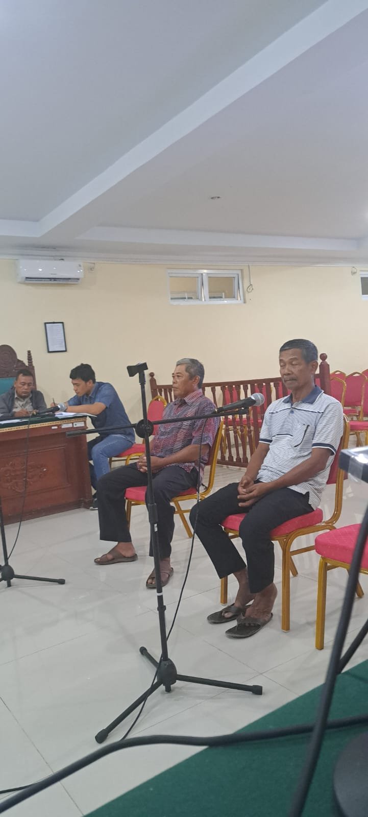 Sidang Lanjutan BPRPI Ke Endi Bakhtiar Dan Suprapto Masalah Hunian Warga BPRPI Desa Sampali