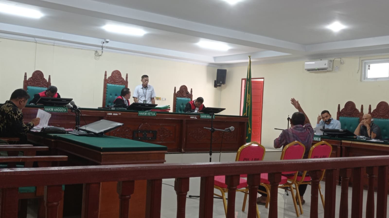 Sidang Lanjutan BPRPI Ke Endi Bakhtiar Dan Suprapto Masalah Hunian Warga BPRPI Desa Sampali