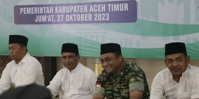 Pj .Bupati Aceh Timur Mengajak Jamaah Meneladani Akhlak Rasulullah