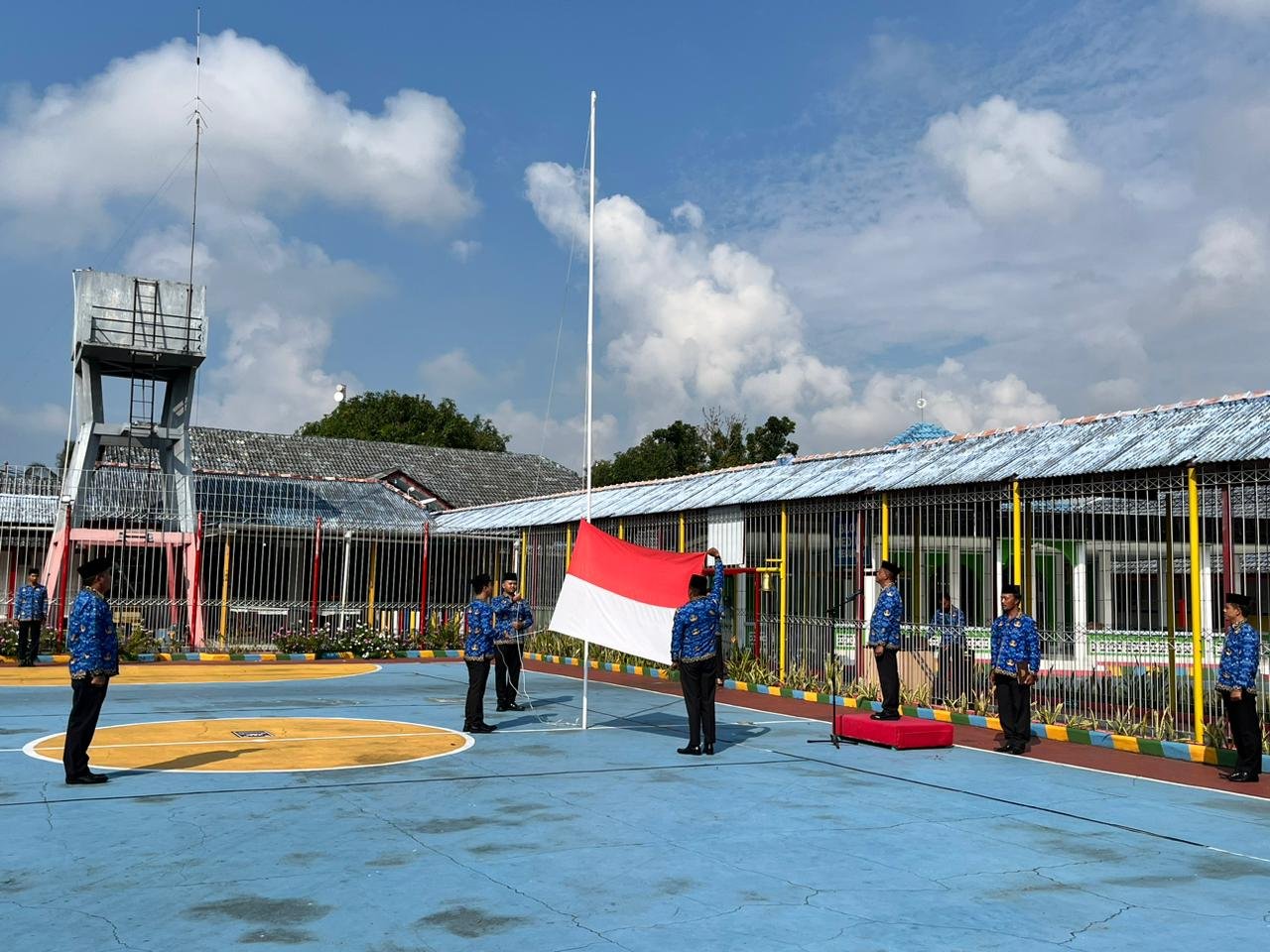 Rutan Muntok Gelar Upacara Hari Sumpah Pemuda